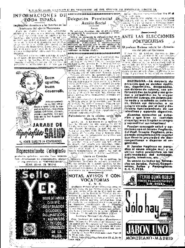 ABC SEVILLA 17-11-1945 página 12