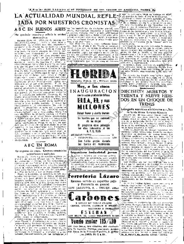 ABC SEVILLA 17-11-1945 página 13