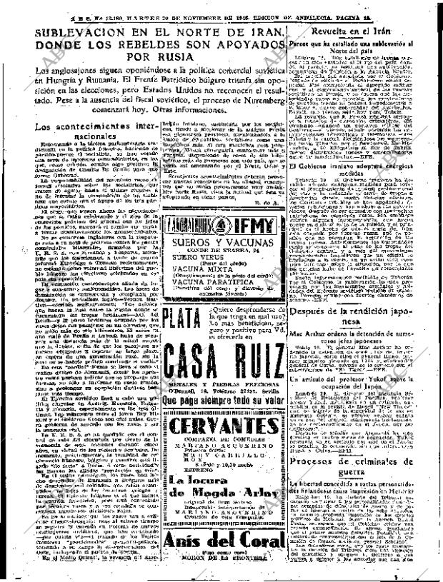 ABC SEVILLA 20-11-1945 página 13