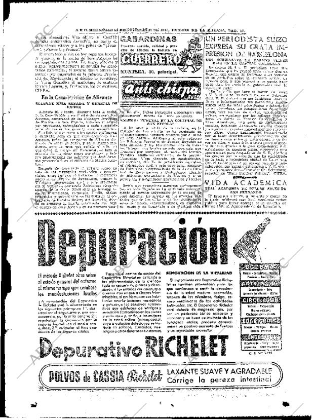 ABC MADRID 21-11-1945 página 16