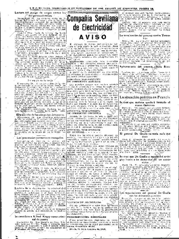 ABC SEVILLA 21-11-1945 página 12