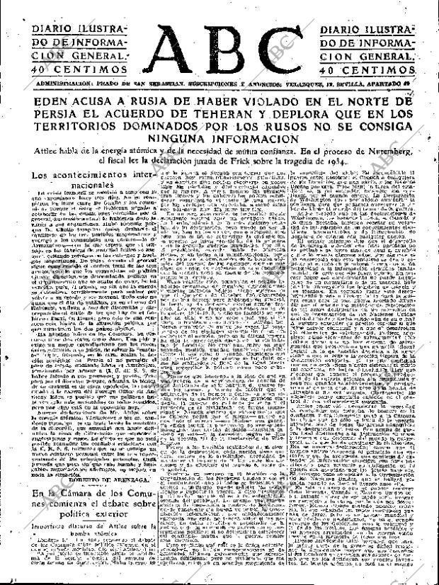ABC SEVILLA 23-11-1945 página 7