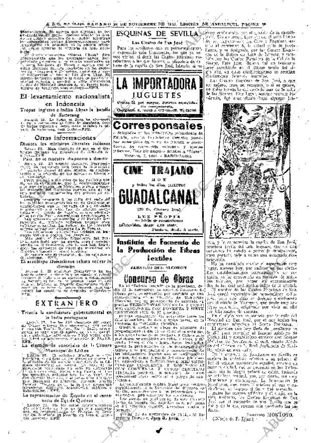 ABC SEVILLA 24-11-1945 página 10