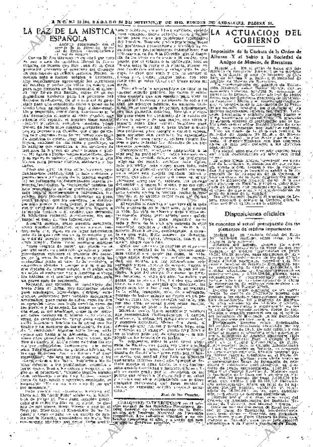 ABC SEVILLA 24-11-1945 página 11