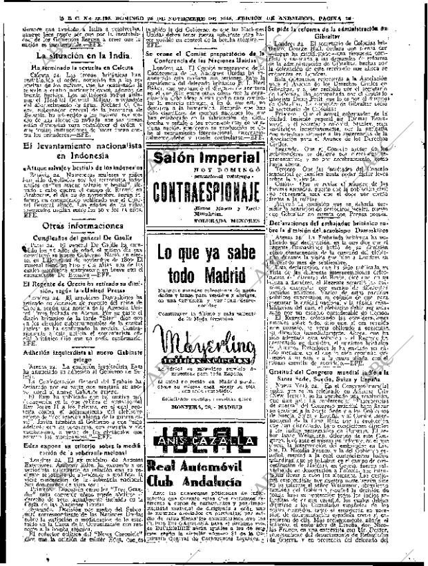 ABC SEVILLA 25-11-1945 página 10