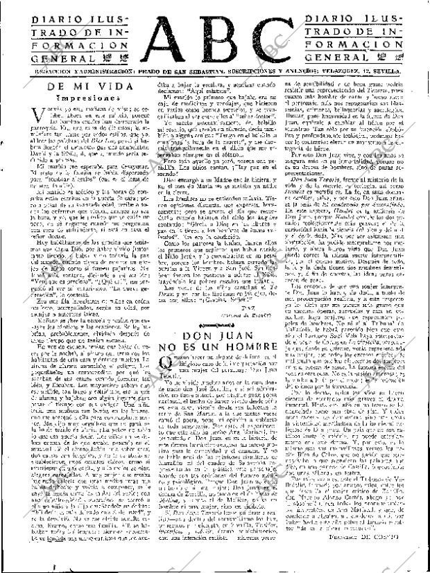 ABC SEVILLA 25-11-1945 página 3