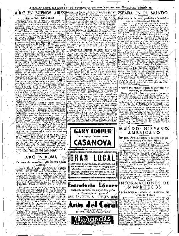 ABC SEVILLA 27-11-1945 página 12