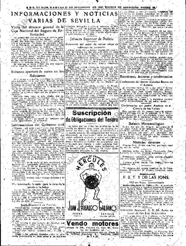 ABC SEVILLA 27-11-1945 página 15