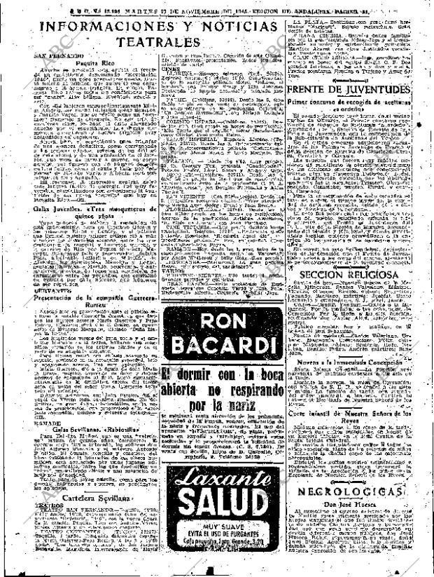 ABC SEVILLA 27-11-1945 página 21