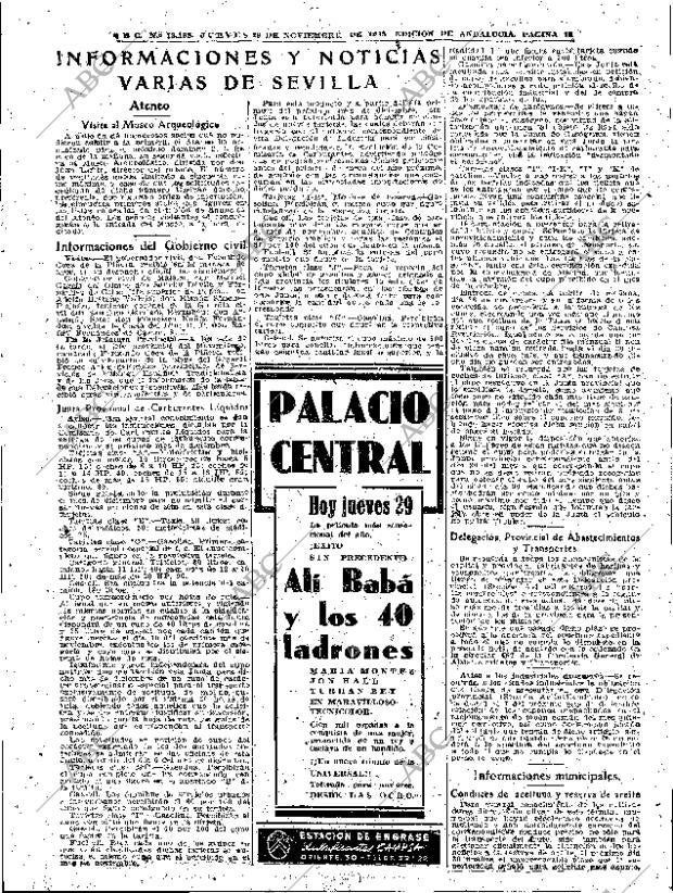 ABC SEVILLA 29-11-1945 página 15