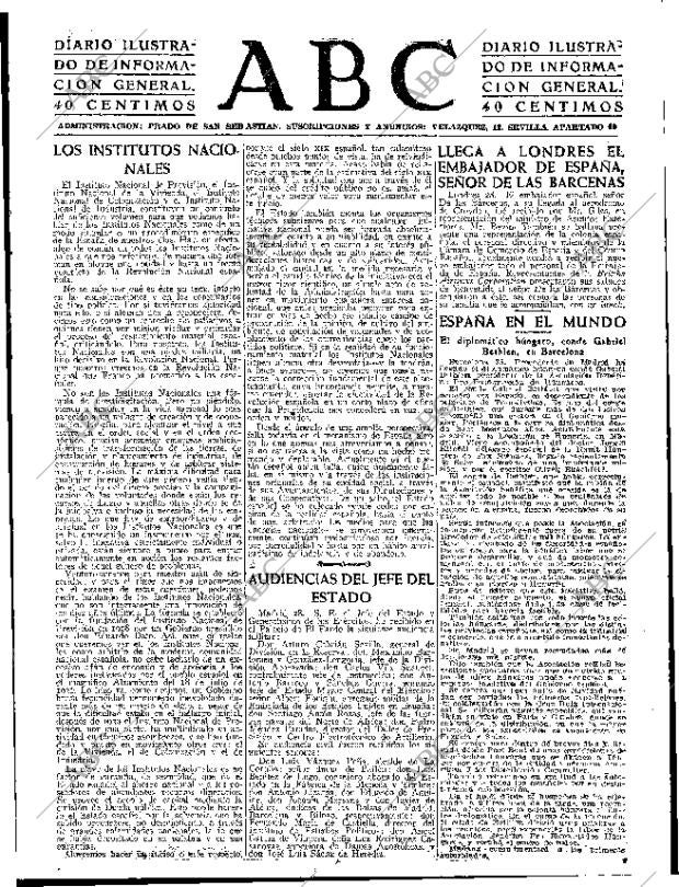 ABC SEVILLA 29-11-1945 página 7