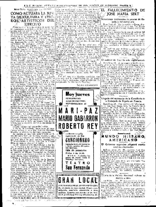 ABC SEVILLA 29-11-1945 página 8