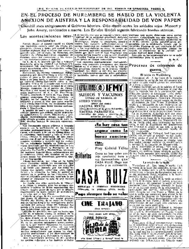 ABC SEVILLA 29-11-1945 página 9