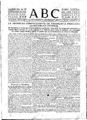 ABC MADRID 30-11-1945 página 15