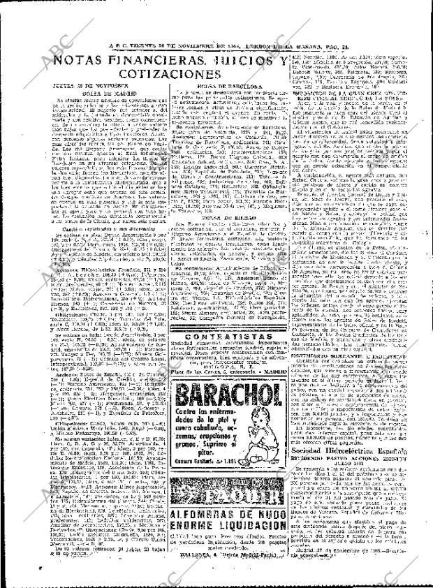 ABC MADRID 30-11-1945 página 24