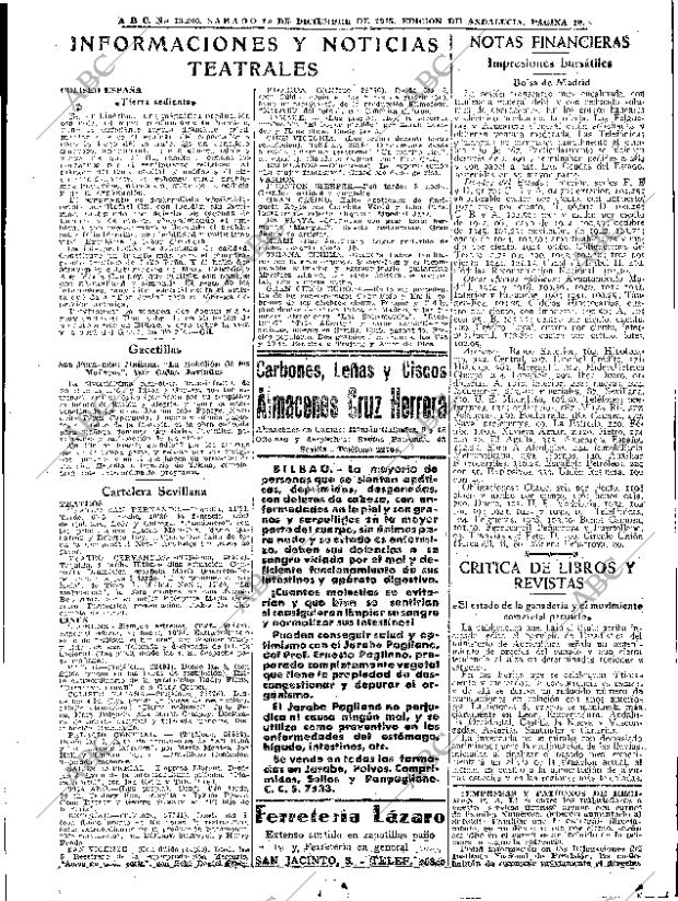 ABC SEVILLA 01-12-1945 página 19
