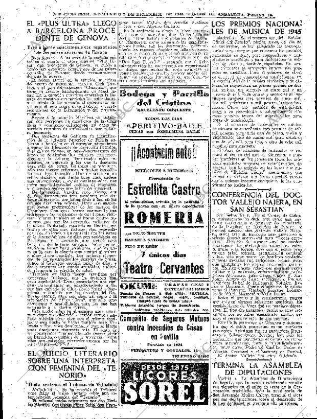 ABC SEVILLA 02-12-1945 página 12