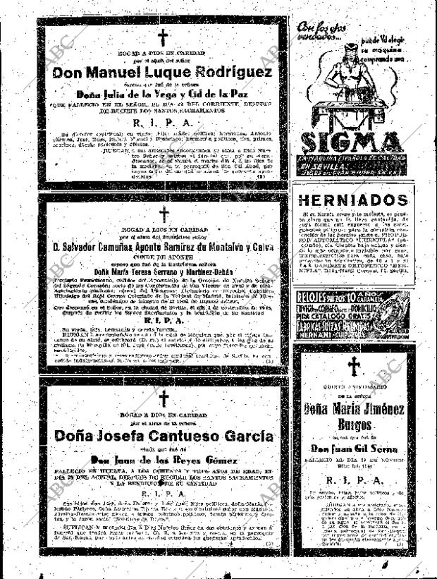 ABC SEVILLA 02-12-1945 página 20