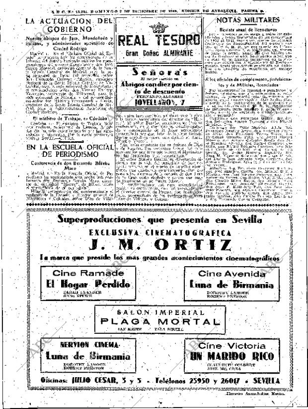 ABC SEVILLA 02-12-1945 página 8