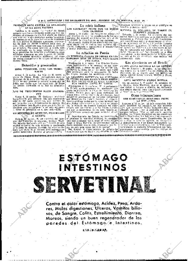 ABC MADRID 05-12-1945 página 18