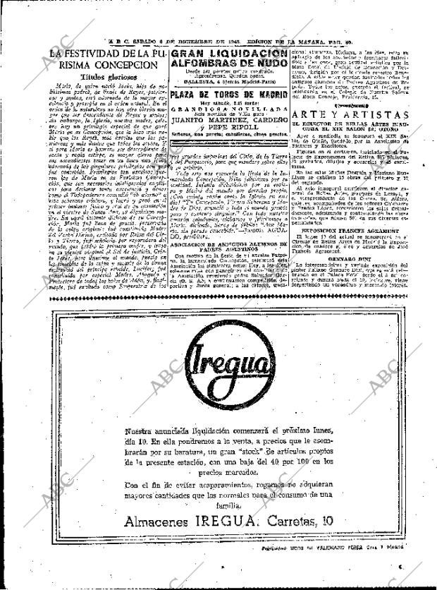 ABC MADRID 08-12-1945 página 40