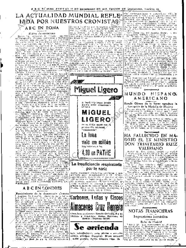 ABC SEVILLA 13-12-1945 página 13
