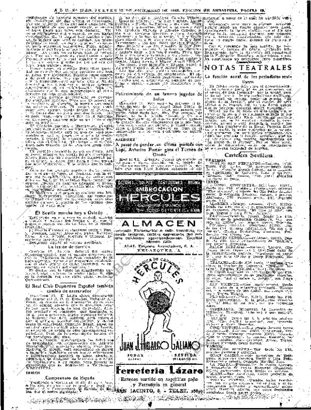 ABC SEVILLA 13-12-1945 página 19