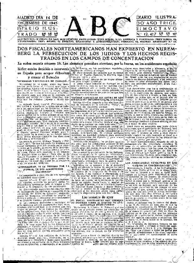 ABC MADRID 14-12-1945 página 15