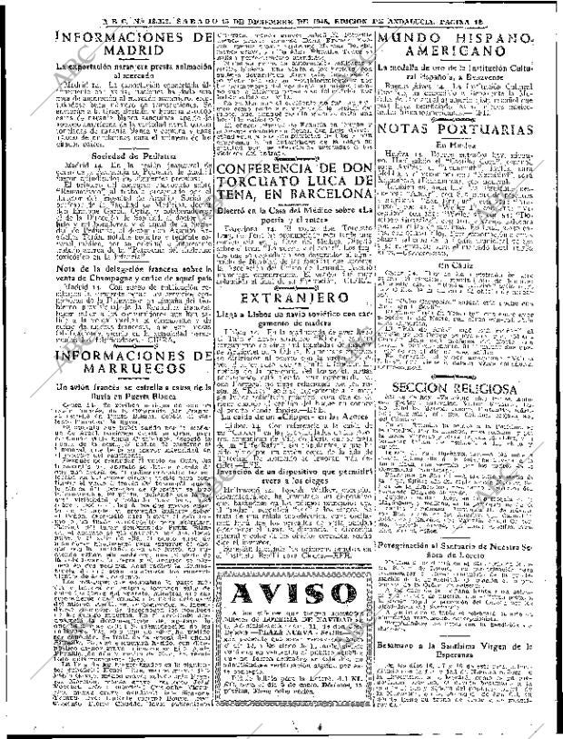 ABC SEVILLA 15-12-1945 página 12