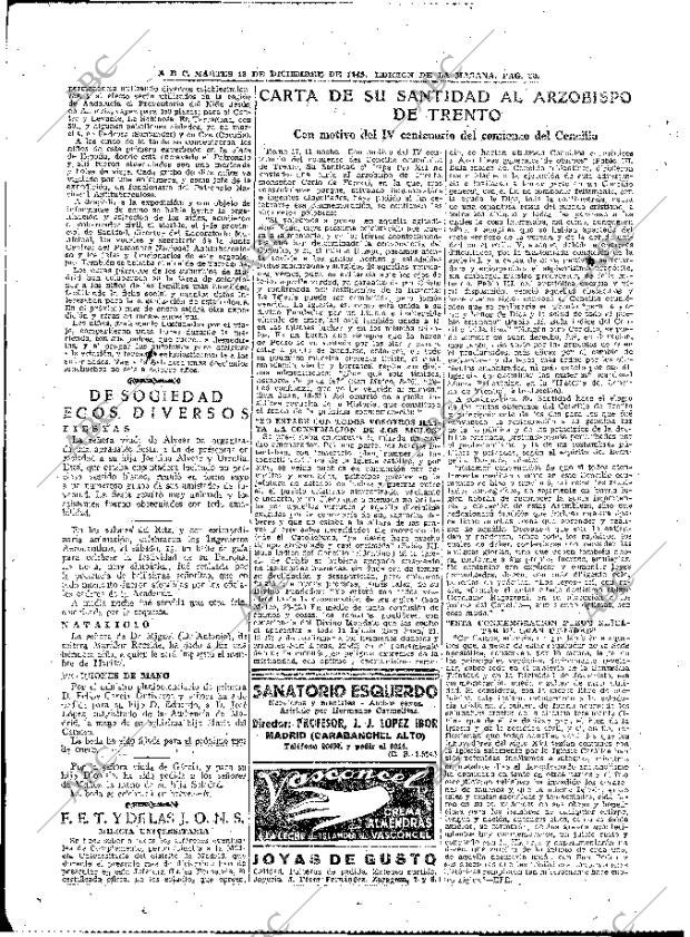ABC MADRID 18-12-1945 página 20