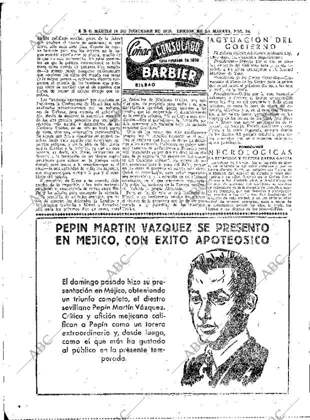 ABC MADRID 18-12-1945 página 24