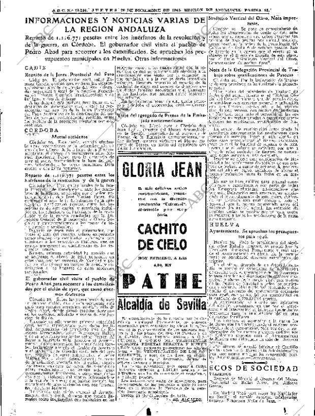 ABC SEVILLA 20-12-1945 página 13