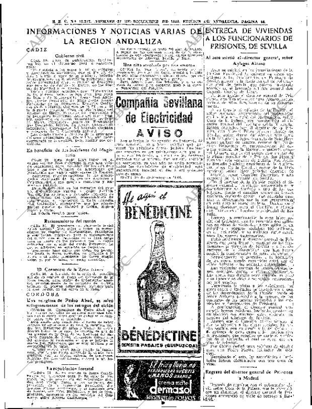 ABC SEVILLA 21-12-1945 página 14