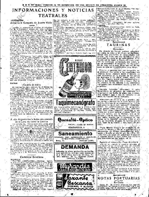 ABC SEVILLA 21-12-1945 página 17