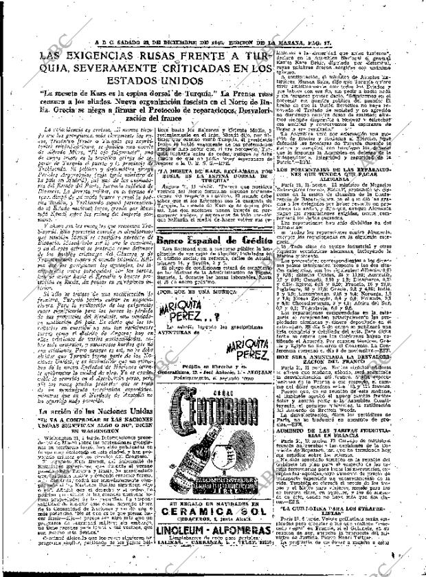 ABC MADRID 22-12-1945 página 17