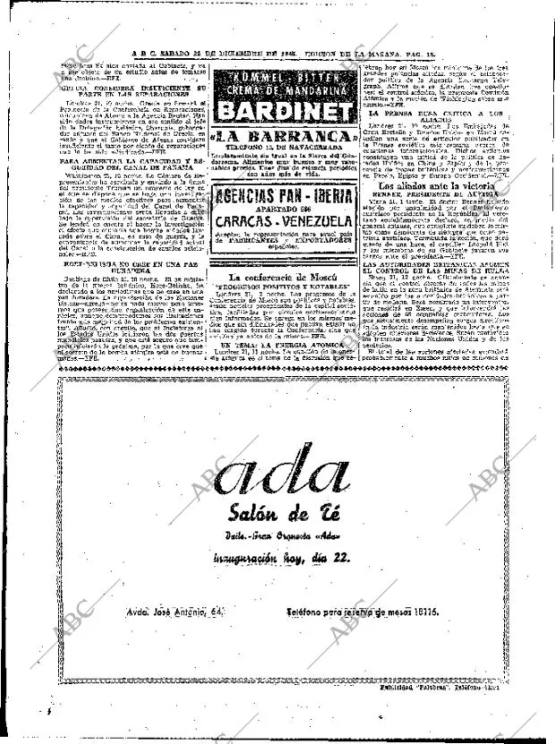 ABC MADRID 22-12-1945 página 18