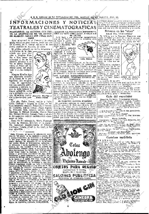 ABC MADRID 22-12-1945 página 28