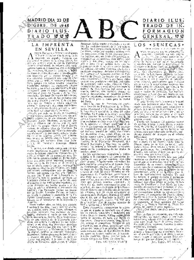 ABC MADRID 22-12-1945 página 3