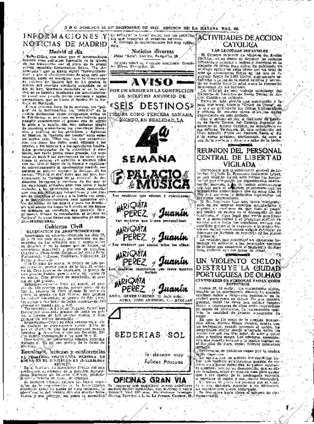 ABC MADRID 23-12-1945 página 65