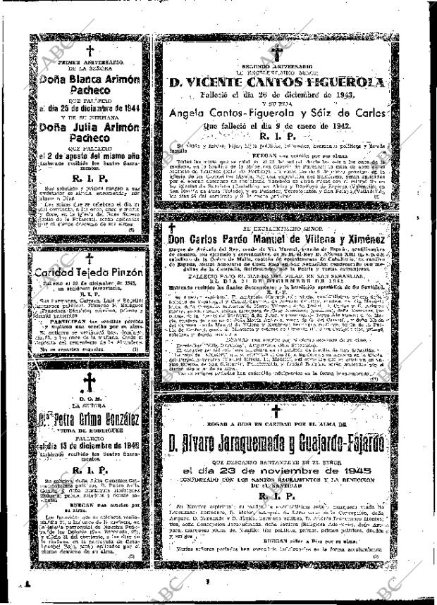 ABC MADRID 23-12-1945 página 74