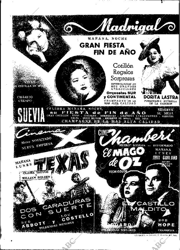 ABC MADRID 30-12-1945 página 38