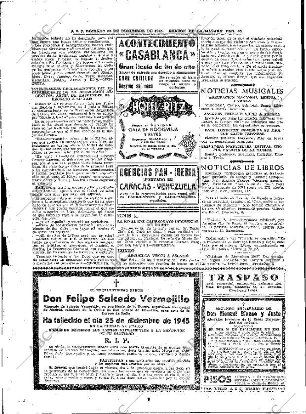 ABC MADRID 30-12-1945 página 64