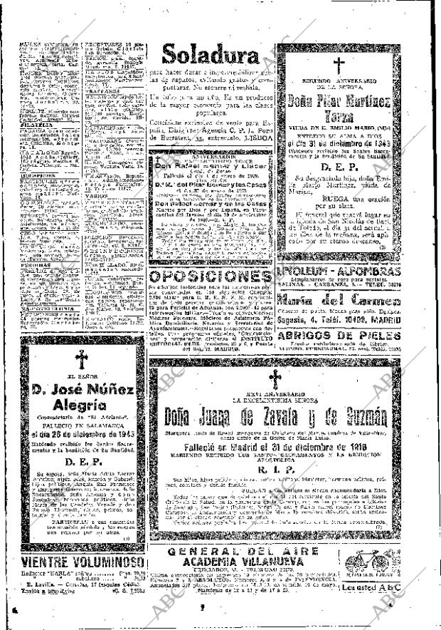 ABC MADRID 30-12-1945 página 66