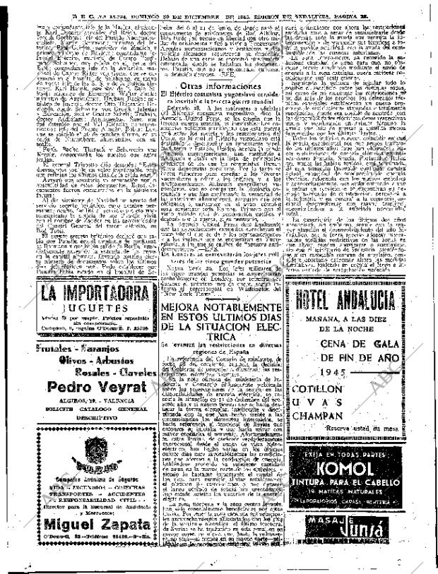 ABC SEVILLA 30-12-1945 página 23