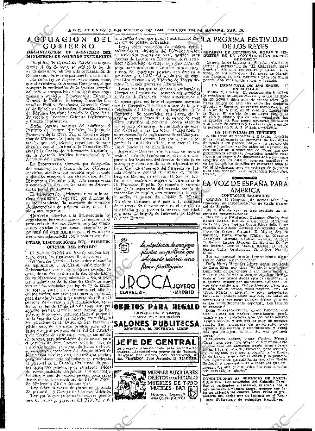 ABC MADRID 03-01-1946 página 20