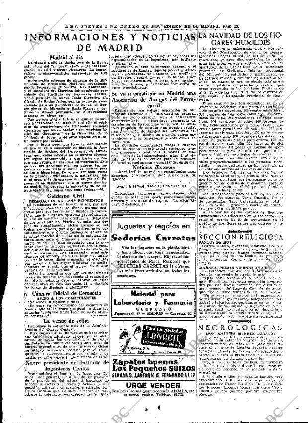 ABC MADRID 03-01-1946 página 23