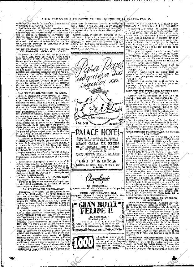 ABC MADRID 04-01-1946 página 16