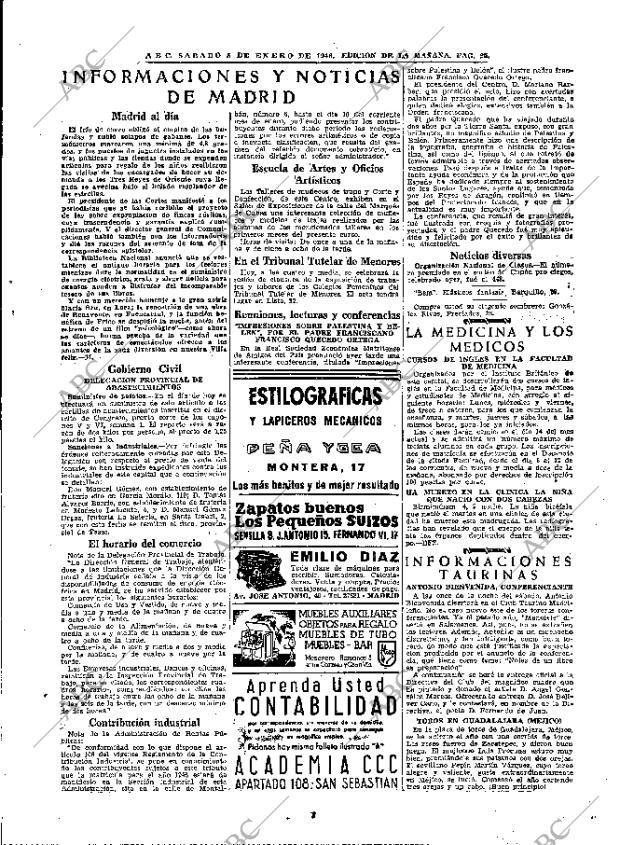 ABC MADRID 05-01-1946 página 25