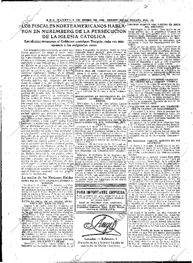 ABC MADRID 08-01-1946 página 18