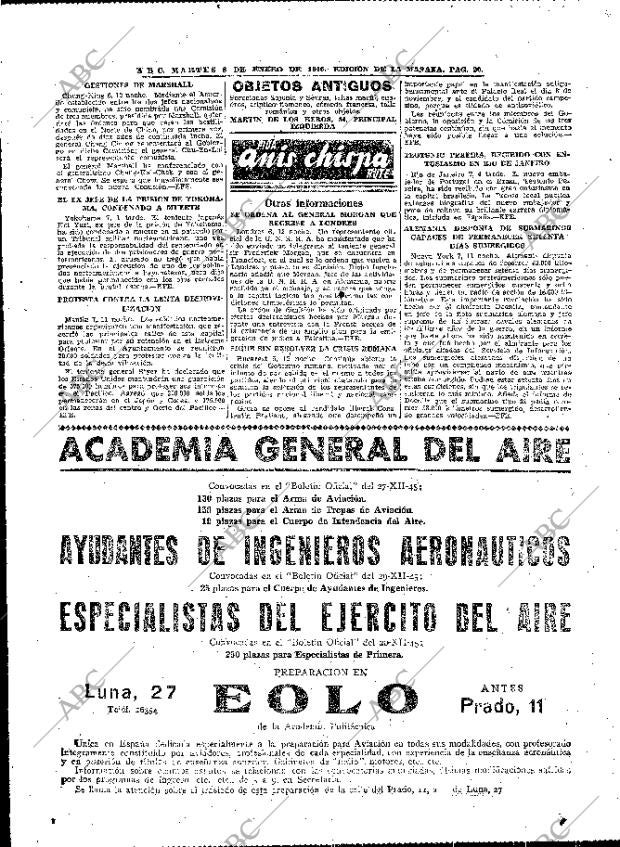 ABC MADRID 08-01-1946 página 20